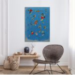 Πίνακας ζωγραφικής Sky blue, Kandinsky W.
