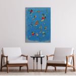 Πίνακας ζωγραφικής Sky blue, Kandinsky W.
