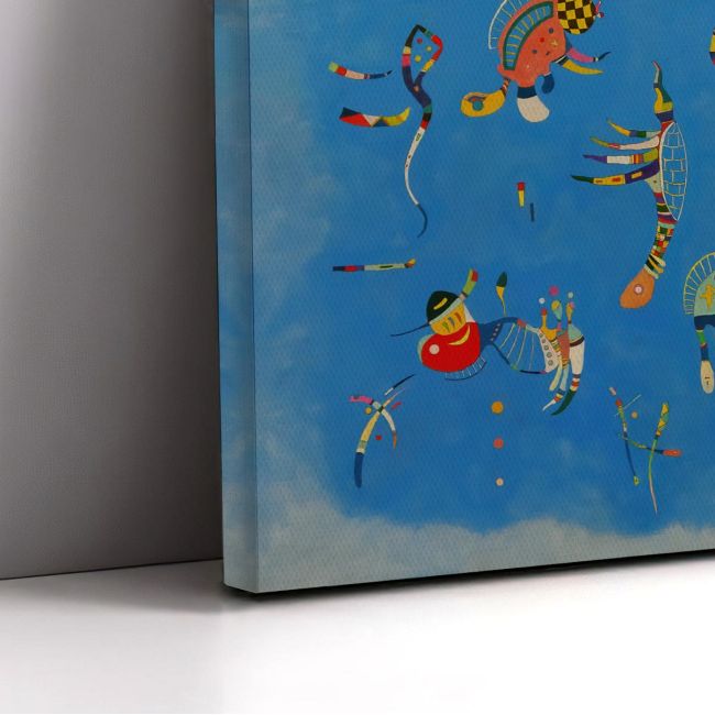 Πίνακας ζωγραφικής Sky blue, Kandinsky W.