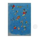Πίνακας ζωγραφικής Sky blue, Kandinsky W.