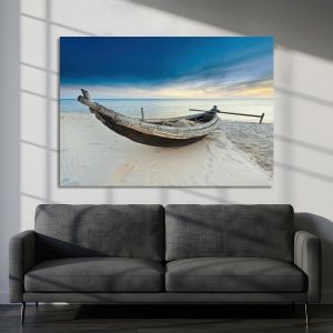Canvas print Fisherman's boat