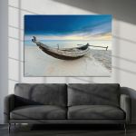 Canvas print Fisherman's boat