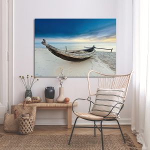 Πίνακας σε καμβά ψαρόβαρκα, Fisherman's boat 2