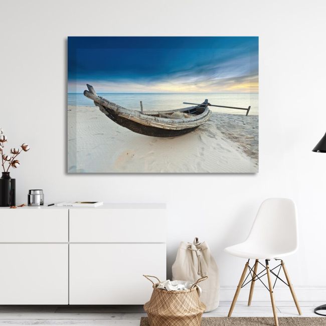 Canvas print Fisherman's boat