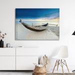 Canvas print Fisherman's boat