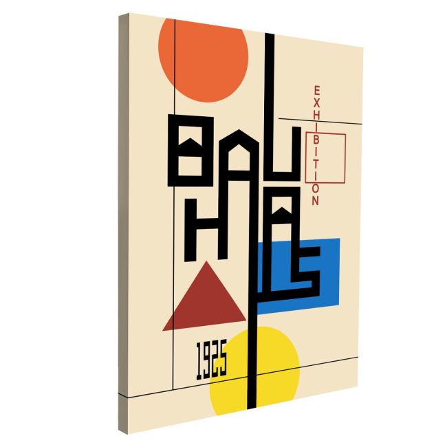 Canvas print Bauhaus 1925