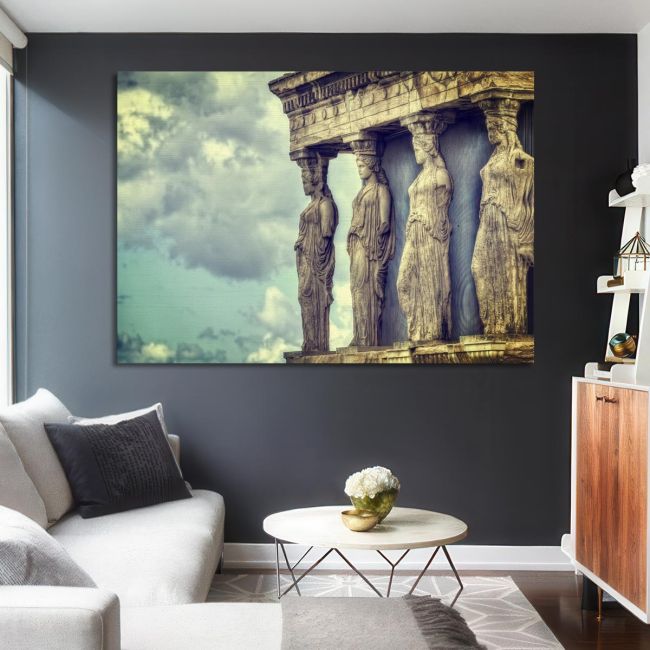 Canvas print Caryatids III