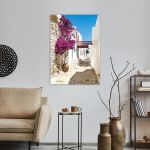 Canvas printTraditional greek alley on Sifnos