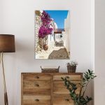 Canvas printTraditional greek alley on Sifnos
