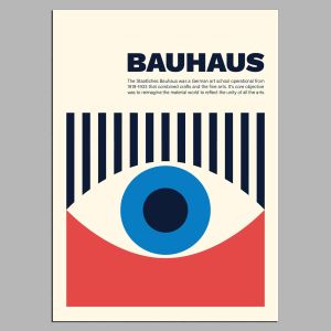 Exhibition Poster Bauhaus, eye