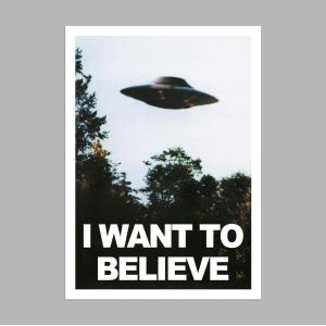 I want to believe I, poster