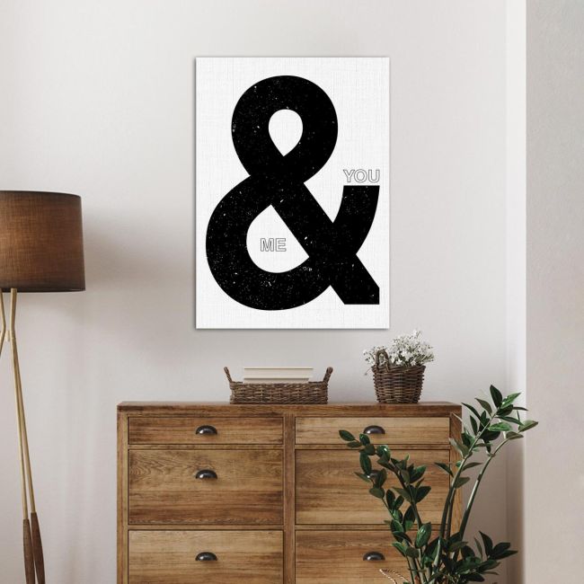 Canvas print Me & You