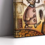 Πίνακας σε καμβά Abstract Victorian man