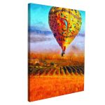 Canvas print Hot air balloon, Morning flight