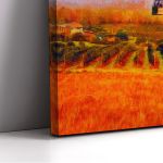 Canvas print Hot air balloon, Morning flight