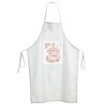 Godfather apron, Little girl, Moon, Stars