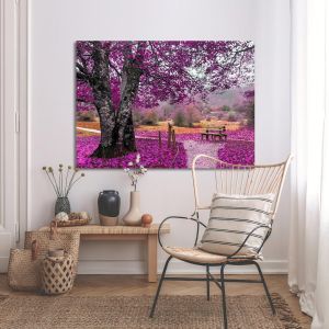 Canvas print Park, Purple dream 2