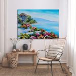 Canvas print House near sea II