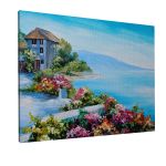 Canvas print House near sea II