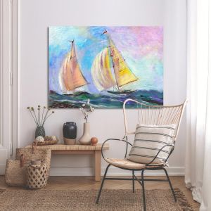 Πίνακας σε καμβά Ιστιοφόρα,Sailing 2