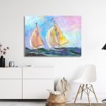 Canvas print Sailing boats
