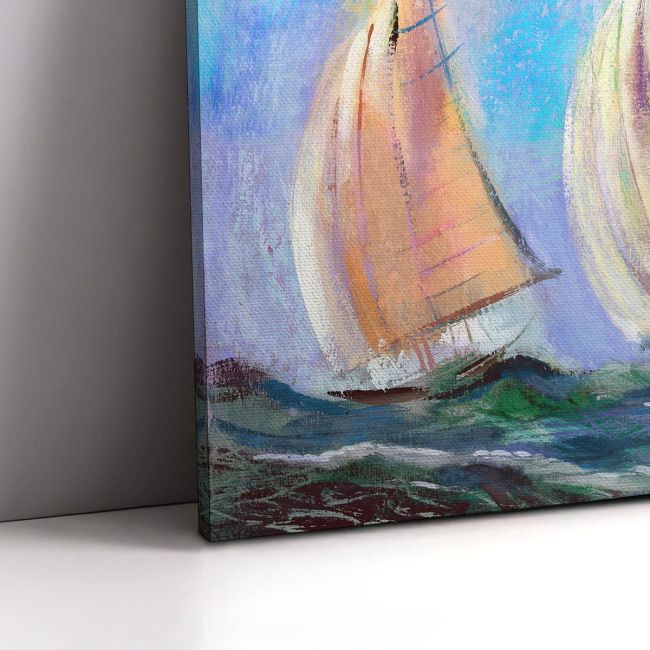 Πίνακας σε καμβά Ιστιοφόρα,Sailing