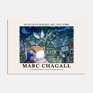 The dream, Marc Chagall, Poster