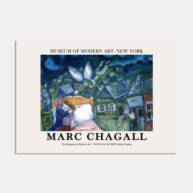 The dream, Marc Chagall, Poster