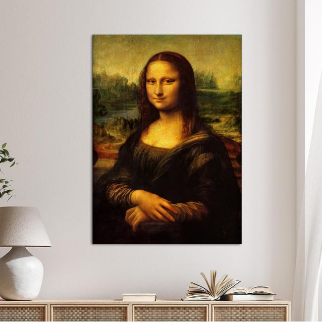 Πίνακας ζωγραφικής Mona Lisa, Leonardo da Vinci