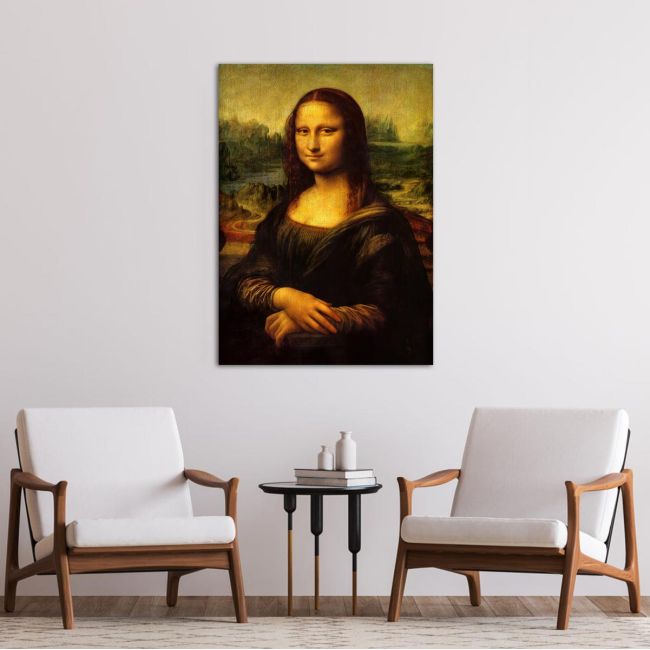 Πίνακας ζωγραφικής Mona Lisa, Leonardo da Vinci