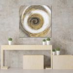 Πίνακας σε καμβά Swirl painting
