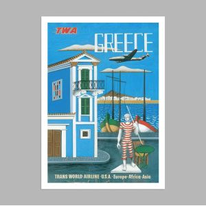 TWA - Greece poster 2