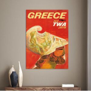 Greece by TWA I, αφίσα, κάδρο 