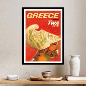 Greece by TWA I, αφίσα, κάδρο 