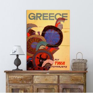 Greece by TWA II, αφίσα, κάδρο 