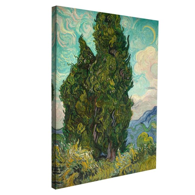 Πίνακας ζωγραφικής Cypresses, Vincent van Gogh