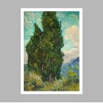 Cypresses, Vincent van Gogh, αφίσα, κάδρο