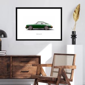 Porsche 911, αφίσα, κάδρο
