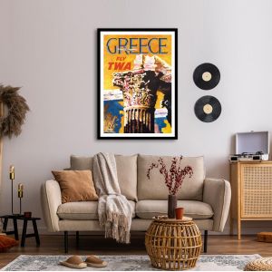 Greece by TWA III, αφίσα, κάδρο 