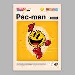 Pac Man I poster Poster with black frame, View 15