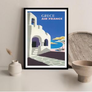 Greece by AIRFRANCE, αφίσα, κάδρο 
