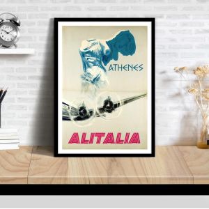 Greece by ALITALIA, αφίσα, κάδρο 