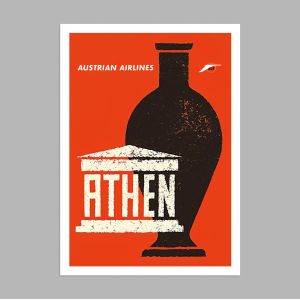Greece by AUA, αφίσα, κάδρο  2