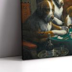 Πίνακας ζωγραφικής, Poker game, Coolidge C. M.