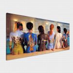 Canvas print Pink FloydBack Catalogue, panoramic