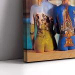 Canvas print Pink FloydBack Catalogue, panoramic