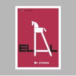 Greece by EL AL, poster