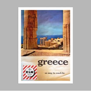 Greece by KLM, poster 2