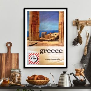 Greece by KLM, poster