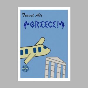 Greece by PAN - AM, αφίσα, κάδρο  2